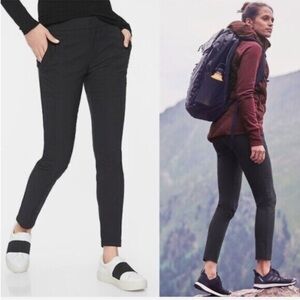 NWOT Athleta Wander Stash Skinny Pant Black Activewear Outdoors Casual Women’s 4